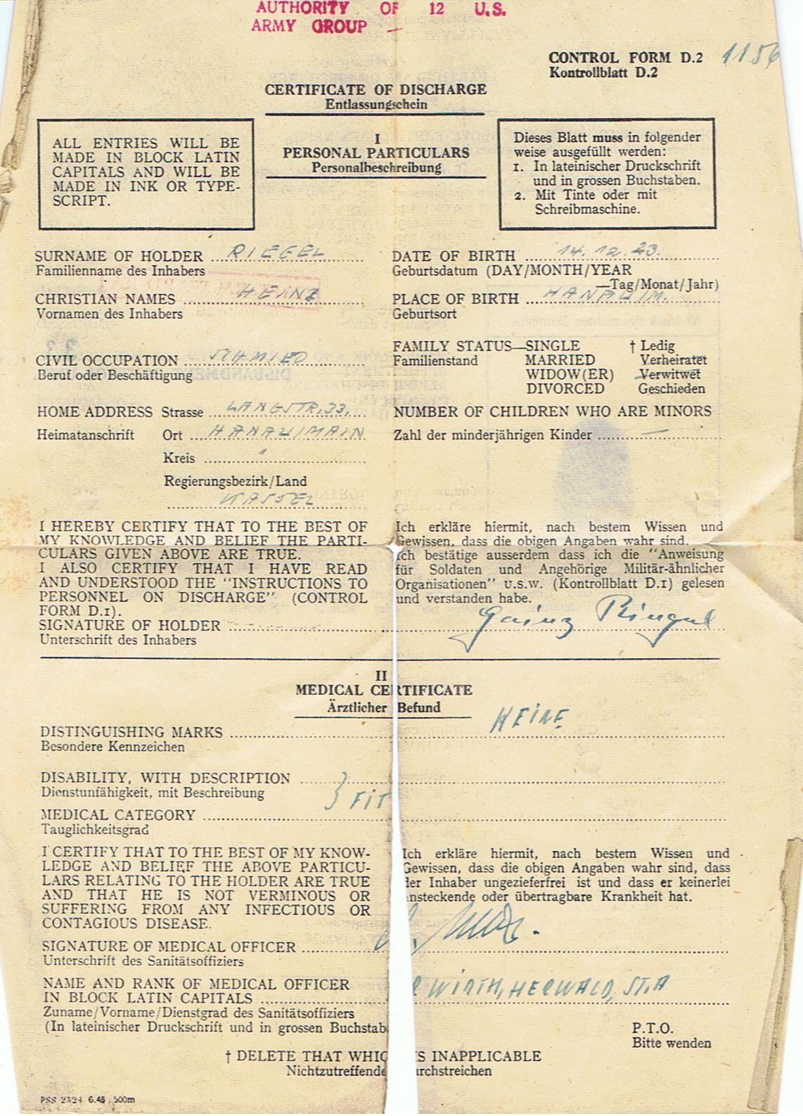 Führungsbuch photos documents Torpedo Mechanic U-Boot service - Image 32