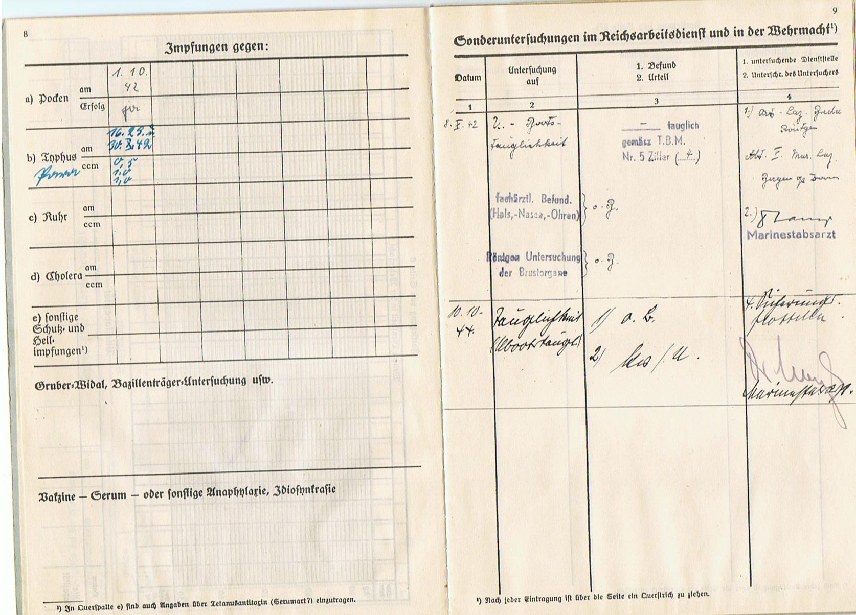 Führungsbuch photos documents Torpedo Mechanic U-Boot service - Image 37