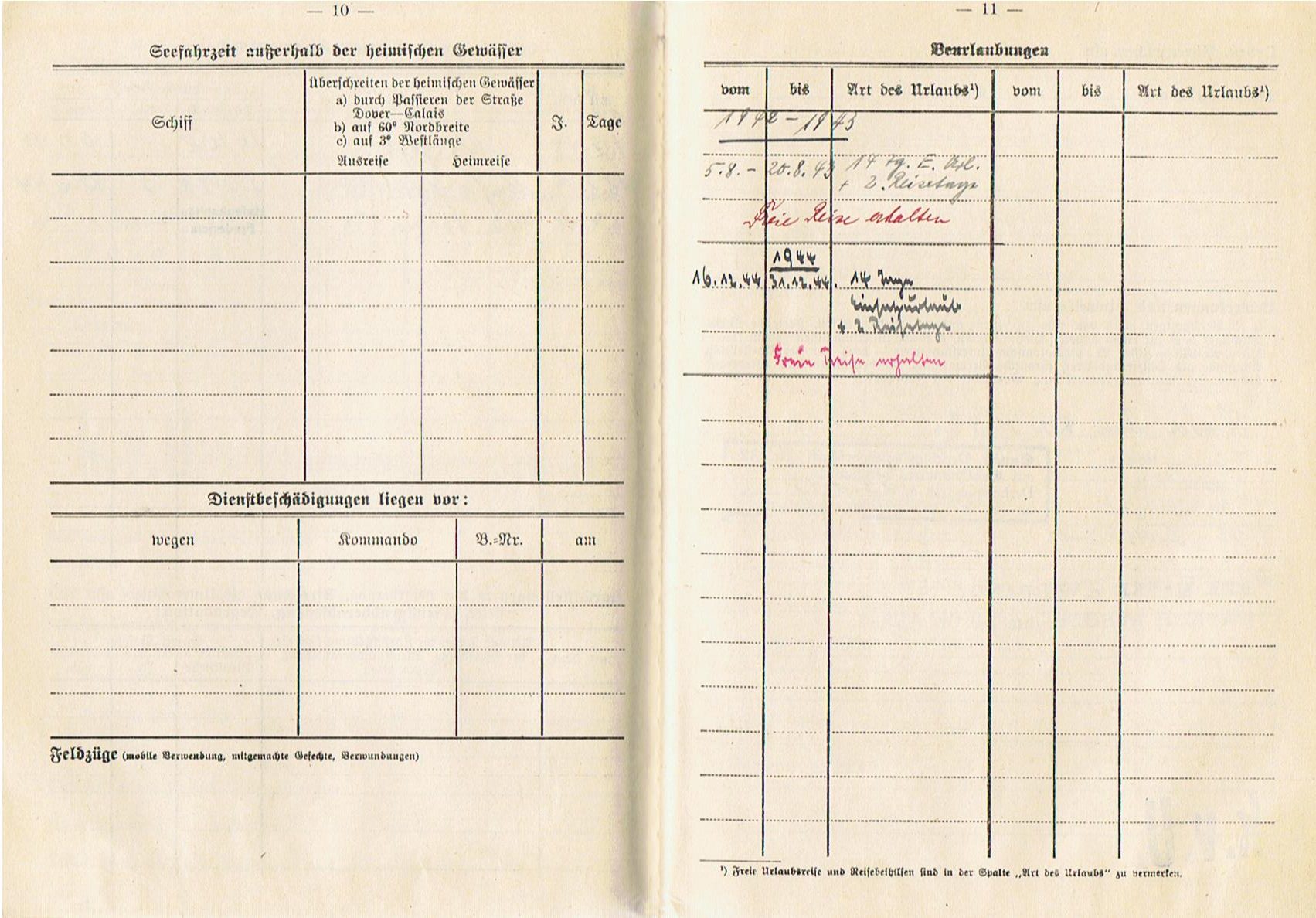 Führungsbuch photos documents Torpedo Mechanic U-Boot service - Image 7