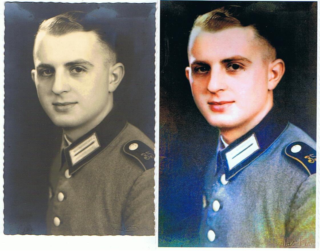 Wehrpass and EK2 Oberleutnant 387.ID 113.ID KIA Russia 1943 - Image 2