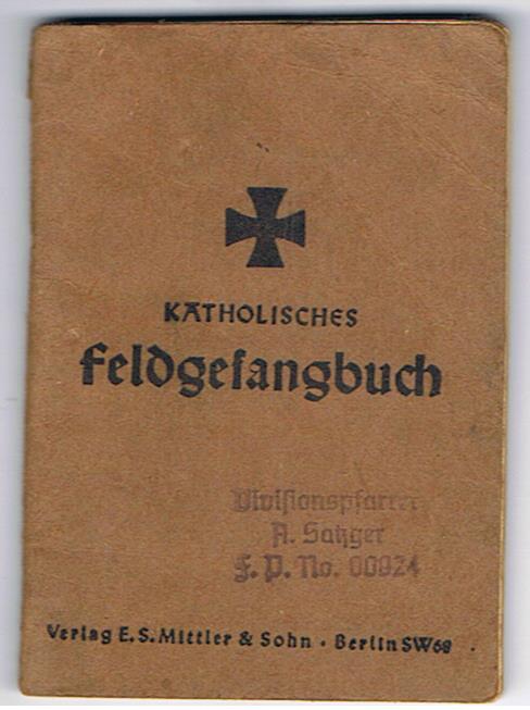 Feldgesangbuch Wehrmacht Catholic field psalm book 132.ID