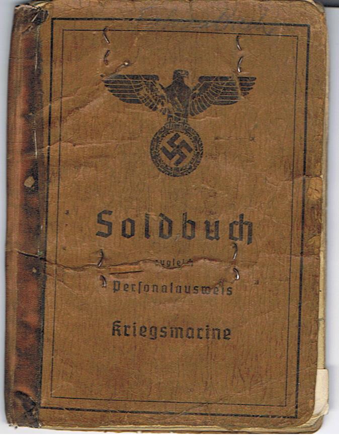 Soldbuch Kraftfahr-Obergefreiter Admiral Agais Greece and K-Verband