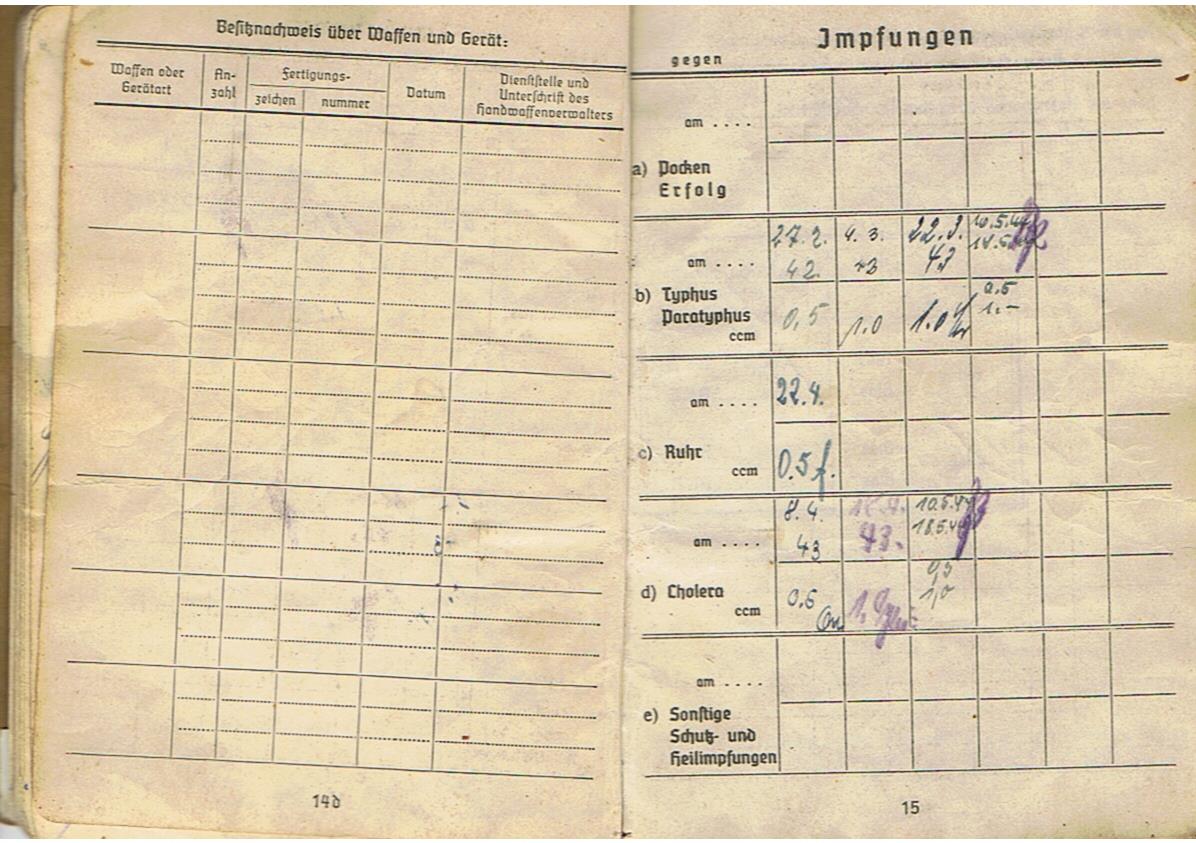 Soldbuch Kraftfahr-Obergefreiter Admiral Agais Greece and K-Verband - Image 11