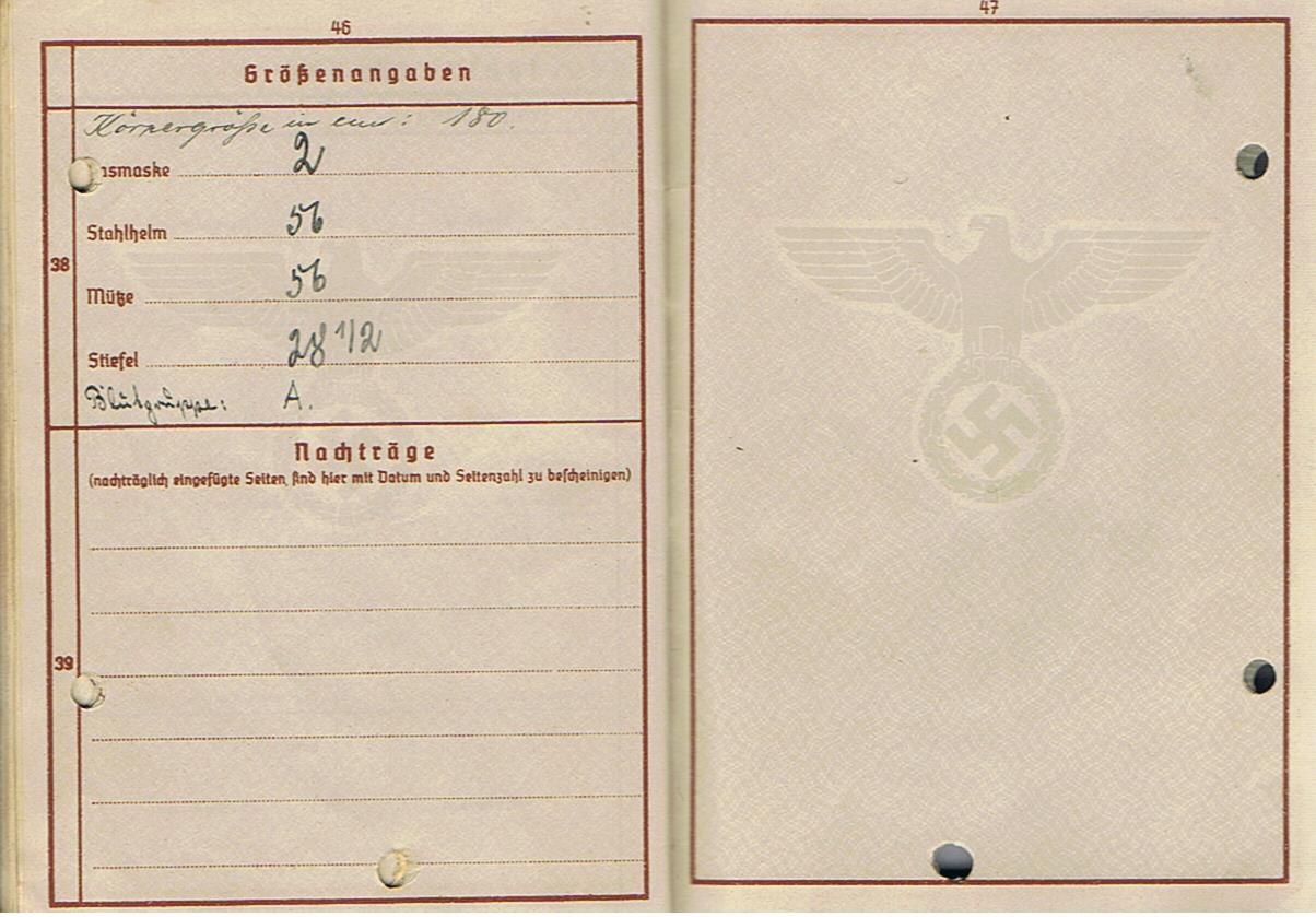 Wehrpass Obergefreiter Panzerjäger 75.Infanterie-Division KIA 1942 Russia - Image 17